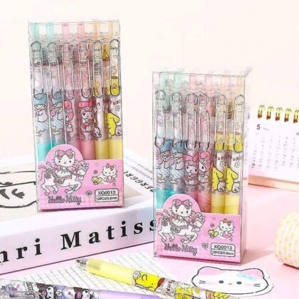 Paquete de Bolígrafos gel 0.5mm azul de Sanrio's