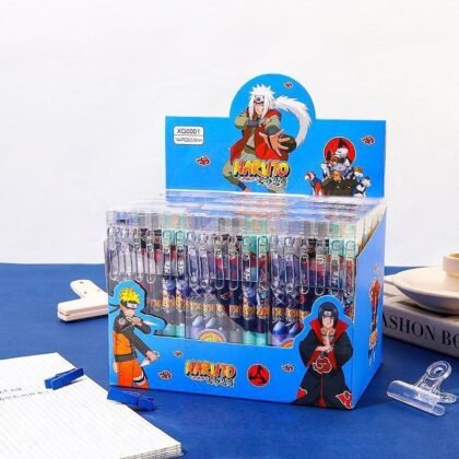 Paquete de Bolígrafos gel 0.5mm Azul de Naruto