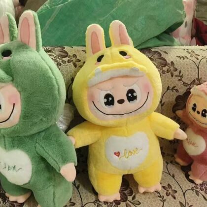 Peluche Labubu de pijama dragon