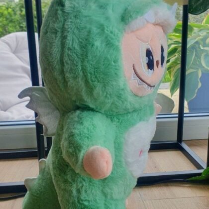 Peluche Labubu de pijama dragon