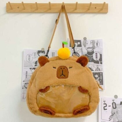 Mochila Capybara Afelpada