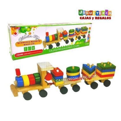 Tren Didáctico de Madera