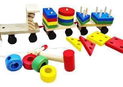 Tren Didáctico de Madera