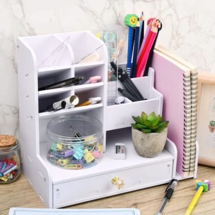 Organizador de Escritorio Blanco