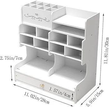 Organizador de Escritorio Blanco