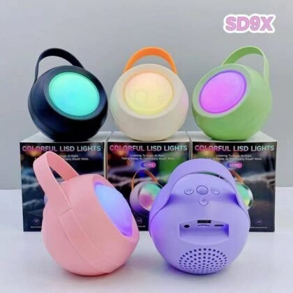 🔊🌙 Parlante a Prueba de Agua – Estilo Luna