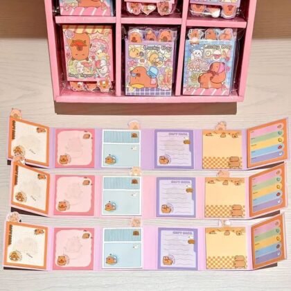 Notas adhesivas con diseños (TIPO LLAVERO )